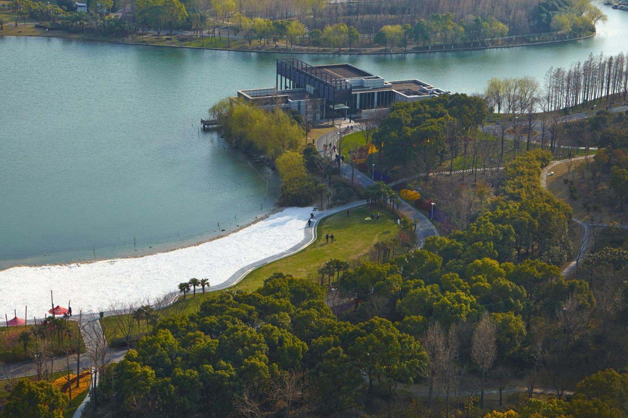 Shanghai Marriott Hotel Parkview Экстерьер фото