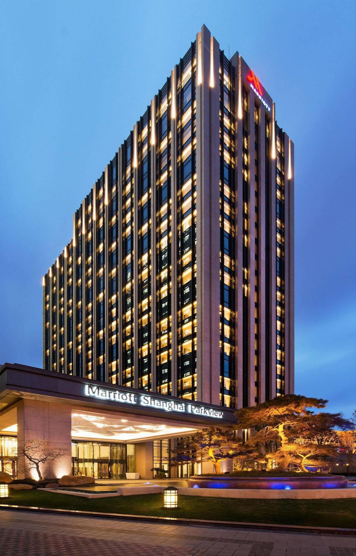 Shanghai Marriott Hotel Parkview Экстерьер фото